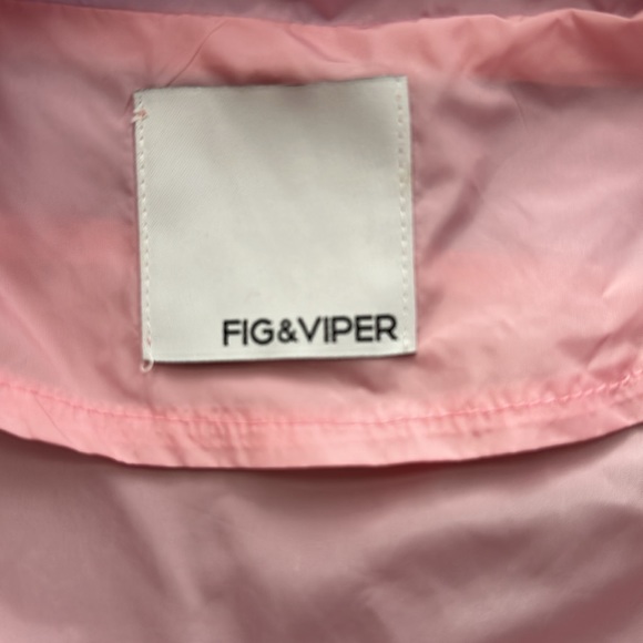 FIG & VIPER Crop Top Windbreaker - Picture 4 of 4